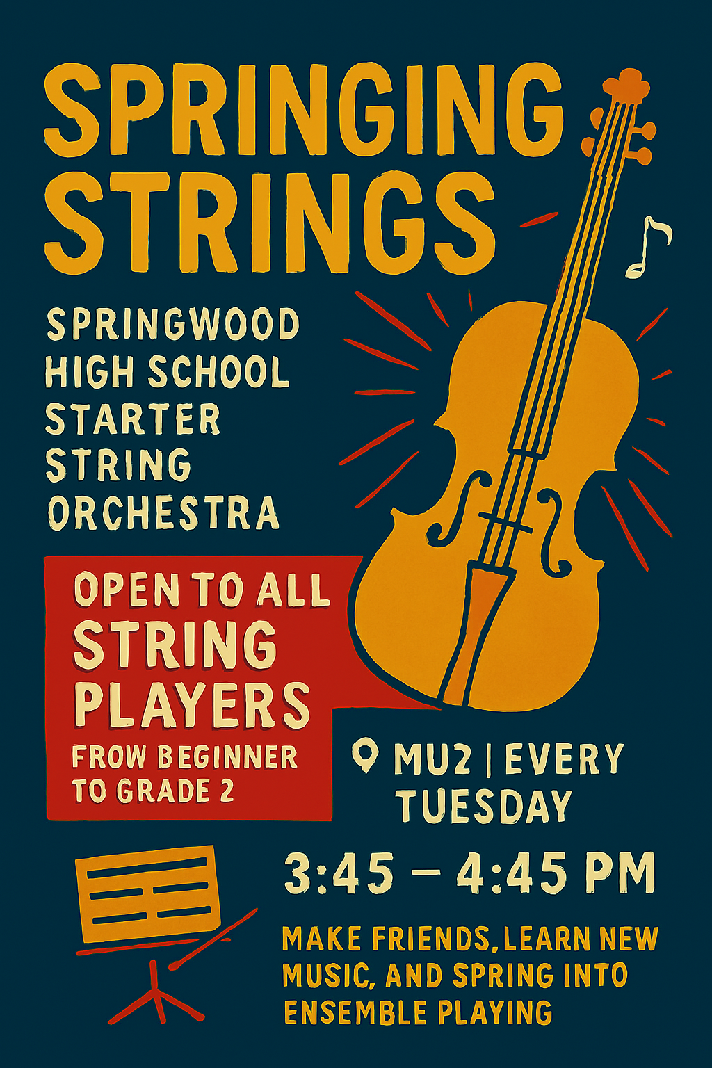 Spring Strings - Springwood High Starter String Orchestra - Norfolk ...
